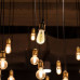 LED lámpa , égő , izzószálas hatás , filament , E27 foglalat , Edison , 4.8 Watt , meleg fehér , borostyán sárga