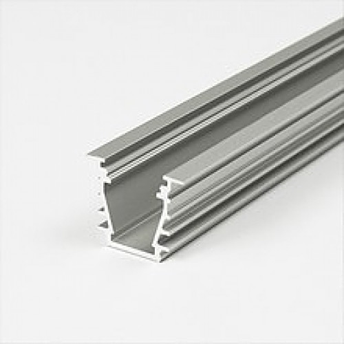 Alumínium U profil LED szalaghoz , 2 méteres szálban , süllyeszthető , DEEP10
