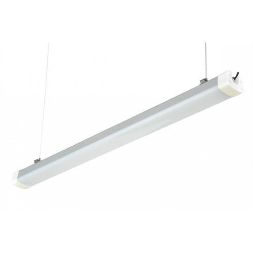 LED lámpatest , 50 W , 120 cm , IP65 , kompakt armatúra, hideg fehér