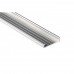 Alumínium U profil LED szalaghoz , 2 méter/db , VÍZTISZTA fedővel , SOLIS