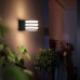 LED lámpatest , Philips Hue , Lucca , fali , kültéri , E27 , 9.5 W , meleg fehér , dimmelhető , IP44