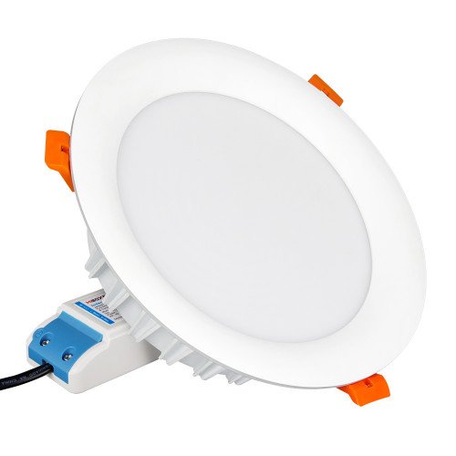 RGB-CCT LED panel , 18W , süllyesztett , kerek , dimmelhető , színes, állítható fehér színárnyalat , SMART , Miboxer (Mi-Light) , FUT065