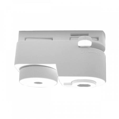 Track light sín adapter függesztékek csatlakoztatására , 1 fázisú , 2 pólusú , fehér