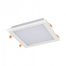 LED panel , mélysugárzó , 18W , süllyesztett , négyzet , természetes fehér , IP44 , CAPRI