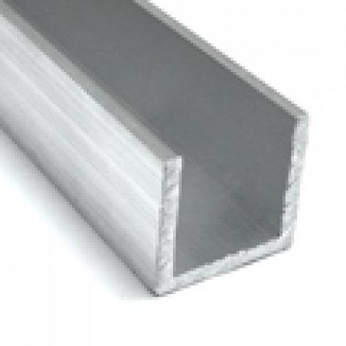 Aluminium U profil LED szalaghoz , 2 méter/db , 15 mm x 15 mm