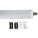 LED lámpatest , 48 Watt , 150 cm , kompakt armatúra , por- és páravédett , IP65 , sorolható , hideg fehér , 120 lm/w
