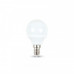 LED lámpa , égő , kis gömb , E14 foglalat , 4.5 Watt , meleg fehér , 6 darabos csomag