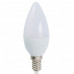 LED lámpa , égő , gyertya ,  E14 foglalat , 4.5 Watt , természetes fehér , 3 darabos csomag