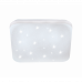 LED lámpatest , mennyezeti/fali , négyzet , kristály hatású , 17.3W , meleg fehér , EGLO , FRANIA-S , 97882