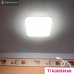 LED lámpatest , mennyezeti/fali , négyzet , kristály hatású , 11.5W , természetes fehér , EGLO , FRANIA-S , 33607