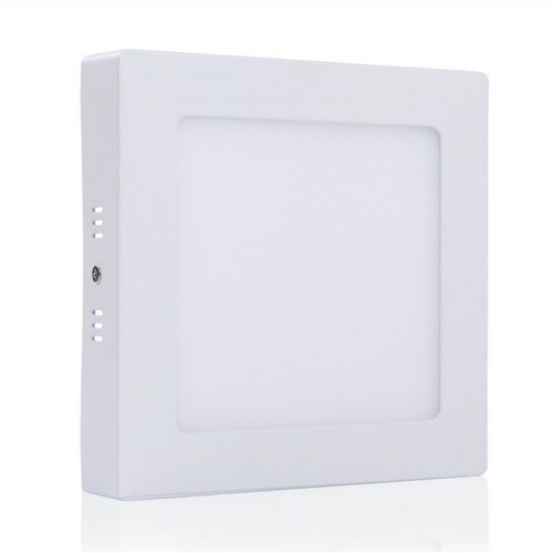 LED panel , 18W , falon kívüli , négyzet , természetes fehér , dimmelhető , Epistar chip , LEDISSIMO