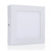 LED panel , 18W , falon kívüli , négyzet , természetes fehér , dimmelhető , Epistar chip , LEDISSIMO