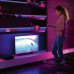 Szett , Philips Hue , LED szalag (2 m RGB LED szalag + tápegység ) , RGB , CCT , dimmelhető, Bluetooth