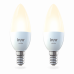 LED lámpa , égő , INNR , 2 x E14 , 2 x 5.3 Watt , meleg fehér , dimmelhető , Philips Hue kompatibilis