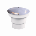 LED lámpatest , taposólámpa , 1.7W , kerek , természetes fehér , szürke tető , ALDO , IP67