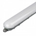 LED lámpatest , 48 Watt , 150 cm , kompakt armatúra , por- és páravédett , IP65 , hideg fehér