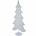 LED dekoráció , beltéri , karácsonyfa , 80 db led , 90 cm , hideg fehér , időzíthető