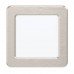 LED panel , 5.5W , süllyesztett , négyzet , természetes fehér , matt nikkel keret , EGLO , FUEVA 5 , 99183