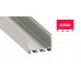 Alumínium profil LED szalaghoz , 2 méter/db , fekete , széles , ILEDO