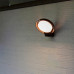 LED lámpatest , kültéri , fali , 15W , meleg fehér , szürke , IP54 , LUTEC , POLO
