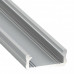 Alumínium U profil LED szalaghoz , 1 méter , CLICK MINI , LUMINES TYPE D