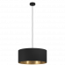 LED lámpa , függeszték , mennyezeti , E27 foglalat ,  53 cm , fekete , EGLO , ZARAGOZA , 900146
