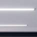 Alumínium profil LED szalaghoz , süllyeszthető , ezüst eloxált , széles , INSO , 2 méter