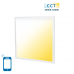 CCT LED panel , 600 x 600 mm , 32 Watt , dimmelhető , állítható fehér színárnyalat , WIFI , SMART , Aigostar