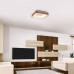 LED lámpatest , mennyezeti , 30W , természetes fehér , négyzet , arany , Rábalux , CARMELLA