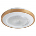 LED lámpatest , mennyezeti , kristály hatású , 39 cm , 24W , meleg fehér , arany , Rábalux , DAFINA