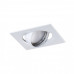 LED lámpatest , spot , szett , 3 x 4.9W , GU10 , meleg fehér , beépíthető , billenthető , négyszög , fehér , KANLUX TRIBIS II