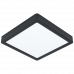 LED panel , falon kívüli , 19.5W , CCT , dimmelhető , 28.5 x 28.5 cm , négyzet , fekete , IP44 , EGLO Connect.Z , Zigbee , FUEVA-Z , 98854