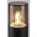 LED lámpatest , állólámpa , E27 foglalat , fekete , füstszínű , kültéri , IP44 , Rábalux , TEPLICE