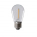 LED lámpa , égő , izzószálas hatás , filament , E27 , 0.5 Watt , 50 lm/w , meleg fehér , KANLUX