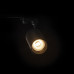 Sínes LED lámpa , track light , 1 fázisú , 2 pólusú , 20W , CCT , dimmelhető , fekete , RENDL , WISH