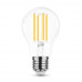 LED lámpa , égő , izzószálas hatás , filament  , E27 foglalat , A70 , 12 Watt , meleg fehér ,  Modee