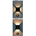 Led lámpatest , oldalfali , 6 Watt , meleg fehér , fehér , kültéri , 5 év garancia,  IP54 , Rábalux , LIPPA