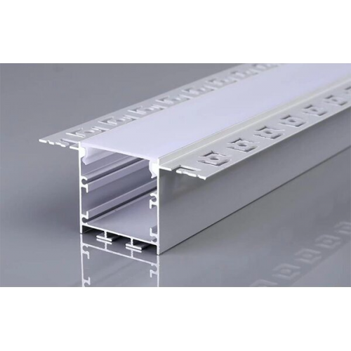Alumínium profil LED szalaghoz , gipszkartonhoz , 2 méter/db , MATT fedővel , eloxált , Optonica