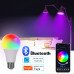 LED lámpa , égő , körte , E27 , 12 Watt , RGB , CCT , dimmelhető , WIFI/Bluetooth , TUYA , LEDISSIMO AMBIENT LIGHT , 3 darabos csomagban