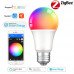 LED lámpa , égő , körte , E27 , 9 Watt , RGB , CCT , dimmelhető , WIFI/Bluetooth , TUYA , LEDISSIMO AMBIENT LIGHT , 3 darabos csomagban