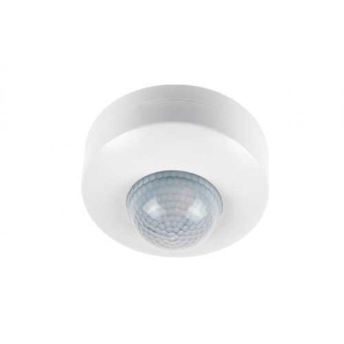 LED Infravörös fény és mozgásérzékelő , fali , mennyezeti , 360° , fehér