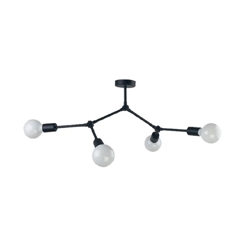 ARTE CSILLÁR 4XE27 FEKETE