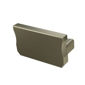   Végzáró CLICK alumínium U profilhoz , teli , INOX , aranybarna