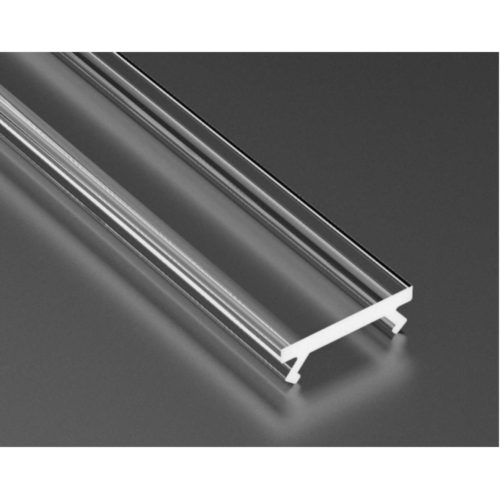 VÍZTISZTA fedő NEKEM8 alumínium profilhoz , 1 méter , UV-védett PMMA