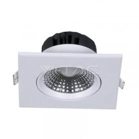   LED panel , mélysugárzó , 5W , süllyesztett , négyzet , természetes fehér