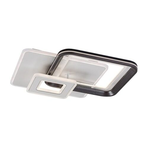 LED lámpatest , mennyezeti ,  49.5 cm , 48W , dimmelhető , fehér, ezüst , Rábalux , STREGOBOR