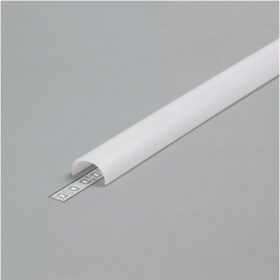   Alumínium profil fedő , 2 méter/db , opál , ARC12 , "D" Klikk