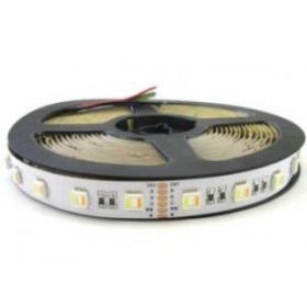   LED szalag , 5050 , 60 led/m , 24 W/m , RGB-CCT , 5in1 chip , 12 mm , 24 V DC