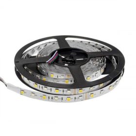   LED szalag , 5050 , 60 led/m , 14,4W/m , RGBW , 10 mm , W = meleg fehér