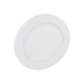   LED panel , 6W , Ultra Slim , univerzális , EasyFix , kerek , természetes fehér